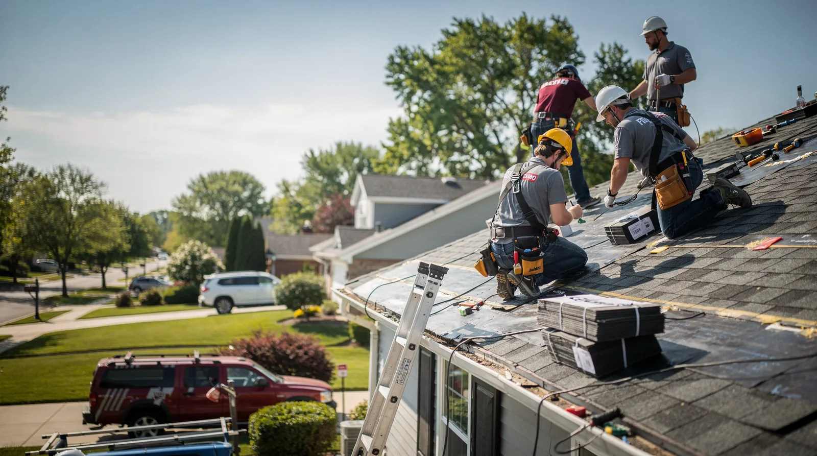 Roof Repair in Alvin, IL around you